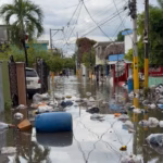 Trash and flooding crisis affects Madre Vieja Norte in San Cristóbal
