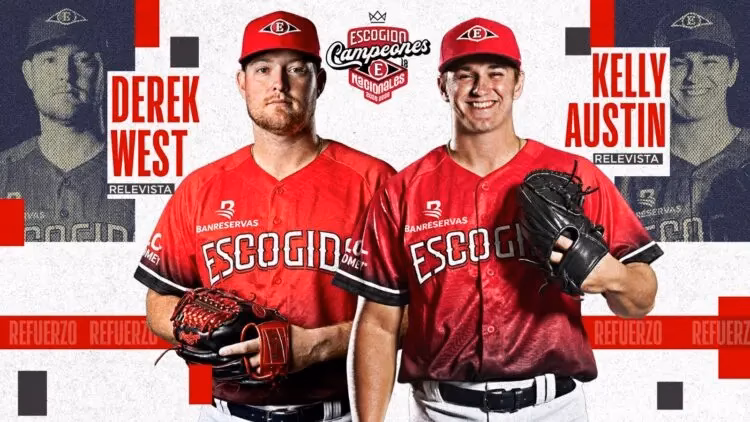 Escogido reinforces its pitching staff with pitchers Derek West and Kelly Austin