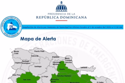 COE issues green alert for 10 provinces and the National District due to rains