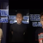 Three men wanted by the law turn themselves in to the Police in San Juan