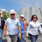 Adela Tejada oversees progress of the Government Building in Bonao