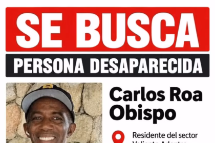 Carlos Roa Obispo sought, missing in East Santo Domingo