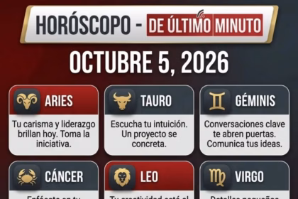Horoscope October 5, 2026: predictions for all zodiac signs