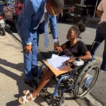 Young person with a disability requests an electric wheelchair and housing assistance