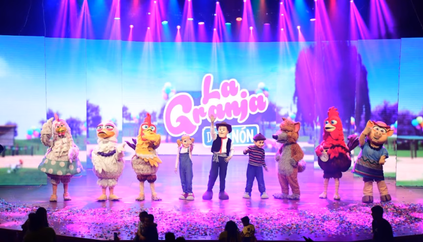La Granja de Zenón arrives in Santo Domingo with its official live show