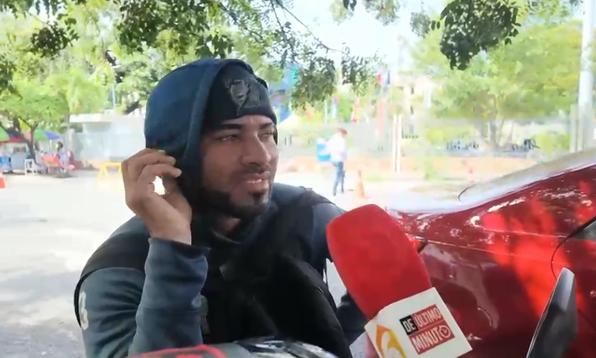 Rains in Santo Domingo: motorcyclists achieve record earnings due to traffic jams