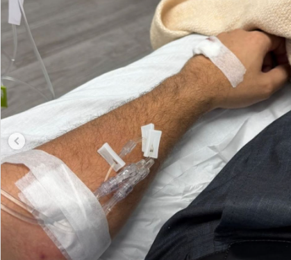 Omar Fernández hospitalized for exhaustion asks to prioritize rest