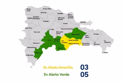 COE issues yellow and green alert in eight provinces due to heavy rains