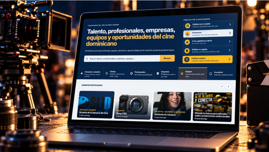 Film Classifieds: the definitive hub for the Dominican Republic audiovisual industry