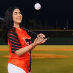 María Pión Rijo is the new godmother of the Toros del Este in LIDOM