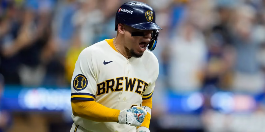 William Contreras leads Brewers to 2-0 win over Dodgers in playoffs