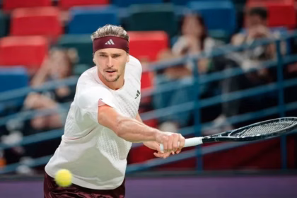 Zverev advances in Shanghai after securing the number one spot in the ATP ranking