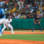 Licey defeats Águilas in Santiago with a resounding 14-hit offense