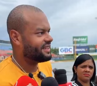 Jorge Bonifacio asks for support from the Águilas Cibaeñas fan base