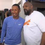 Vladimir Guerrero motivates the Dominican national team at the U18 World Cup Qualifier