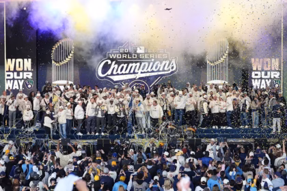 Milwaukee Brewers celebrate historic World Series title
